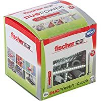 Los mejores  - Fischer 535461 caja de tornillos y clavos- Sechskant- 10x50 S- Set de 25 Piezas